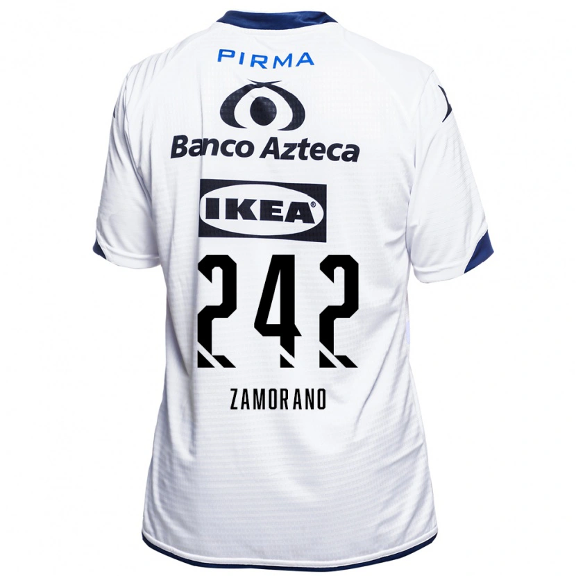 Danxenキッズレオナルド・サモラーノ#242白黒青ホームシャツ2026/27ジャージーユニフォーム