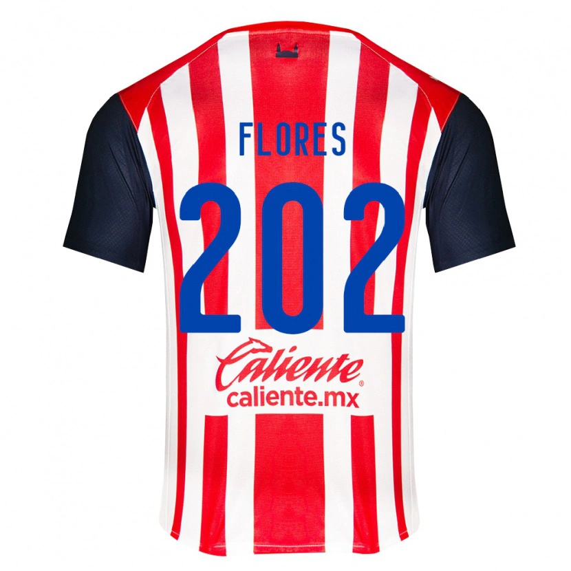 DanxenキッズDaniel Flores#202赤黒白ホームシャツ2026/27ジャージーユニフォーム