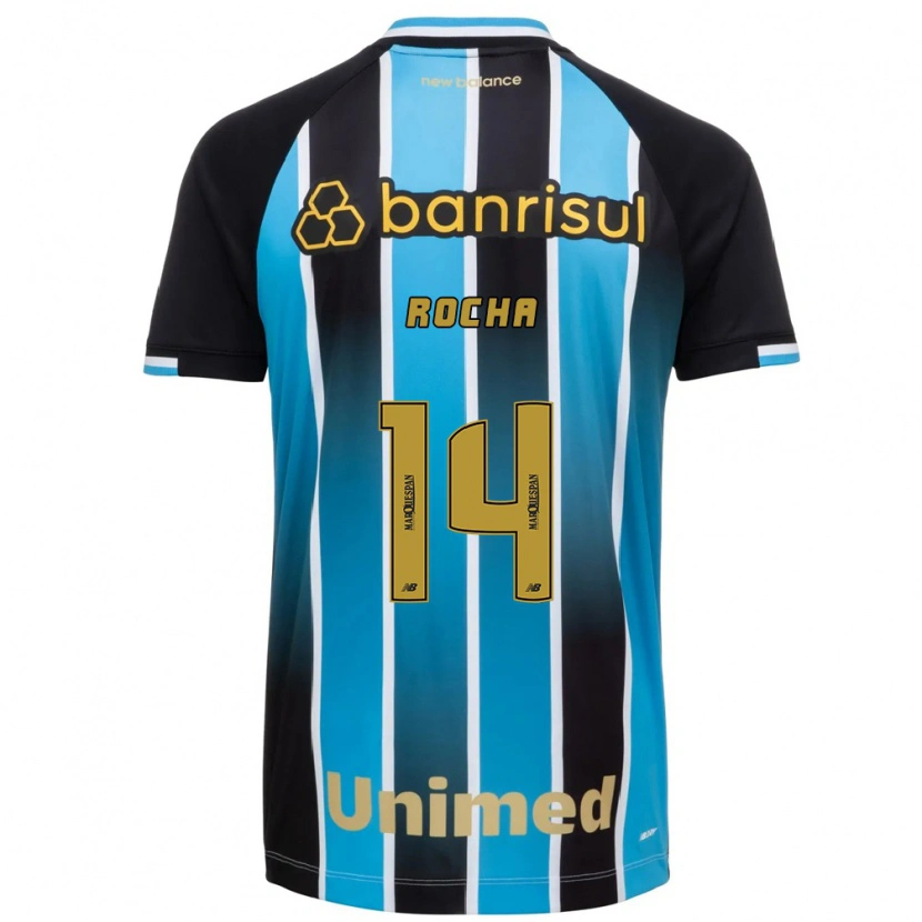 Danxenキッズマルコス・ホシャ#14青茶黒ホームシャツ2026/27ジャージーユニフォーム