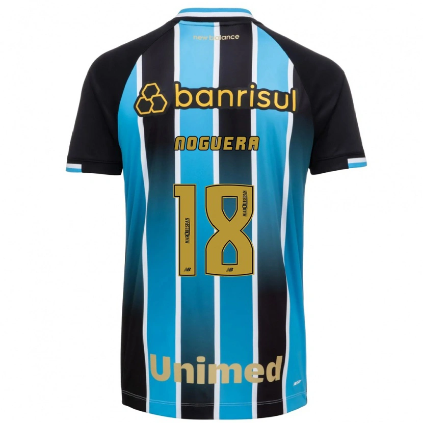 Danxenキッズフレディ・ノゲラ#18青茶黒ホームシャツ2026/27ジャージーユニフォーム