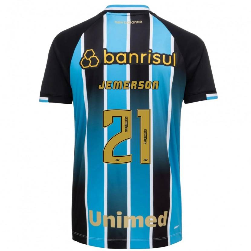 Danxenキッズジェメウソン#21青茶黒ホームシャツ2026/27ジャージーユニフォーム