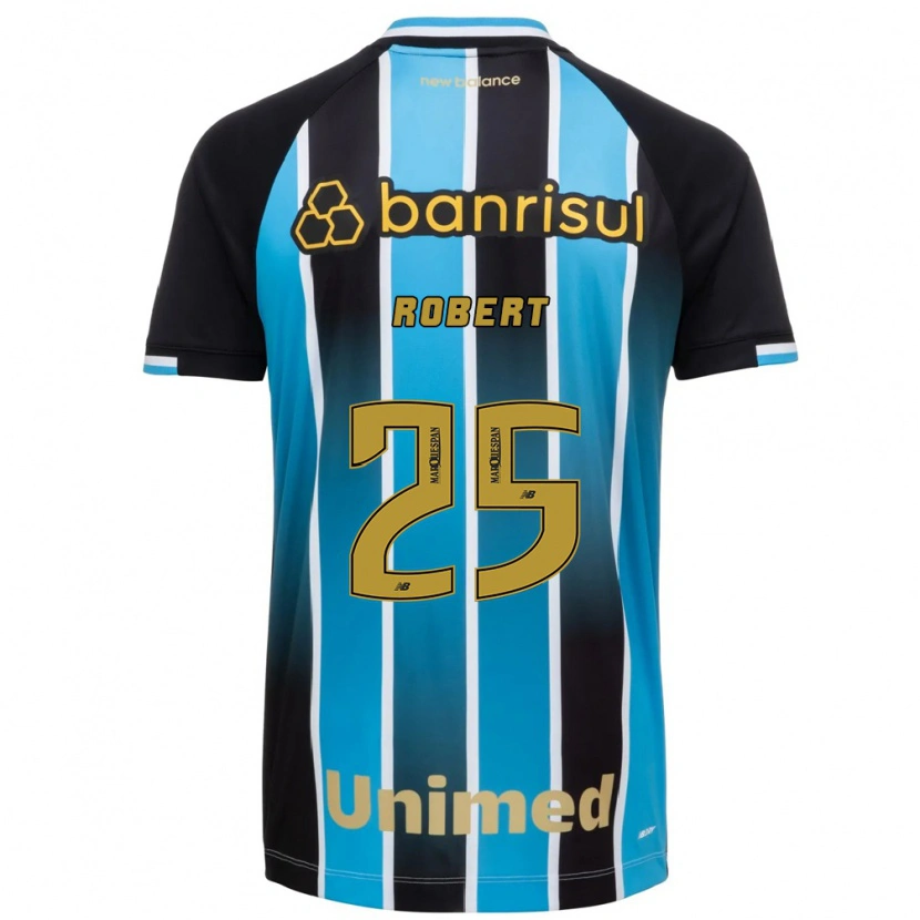 DanxenキッズJhonata Robert#25青茶黒ホームシャツ2026/27ジャージーユニフォーム