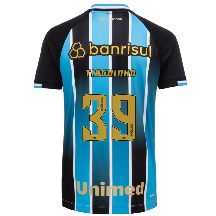 DanxenキッズTiaguinho#39青茶黒ホームシャツ2026/27ジャージーユニフォーム