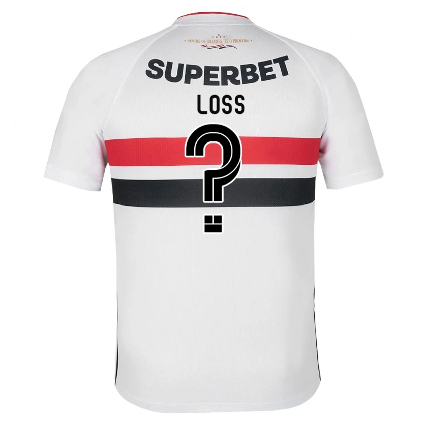 DanxenキッズLucas Loss#0白黒赤ホームシャツ2026/27ジャージーユニフォーム
