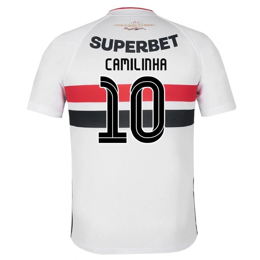 DanxenキッズCamilinha#10白黒赤ホームシャツ2026/27ジャージーユニフォーム