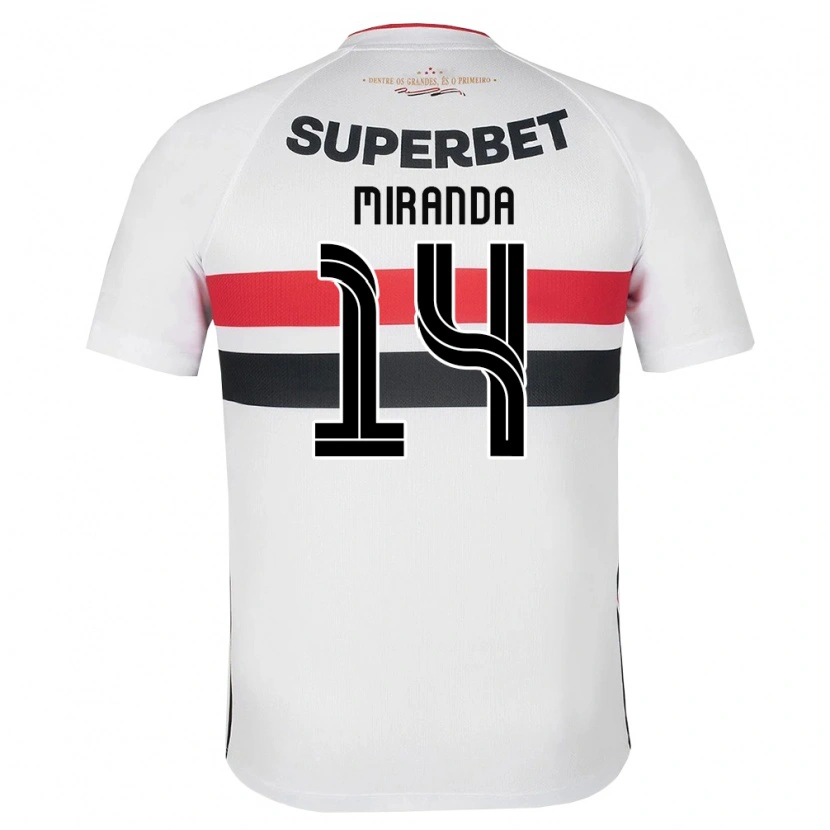 DanxenキッズLucas Miranda#14白黒赤ホームシャツ2026/27ジャージーユニフォーム
