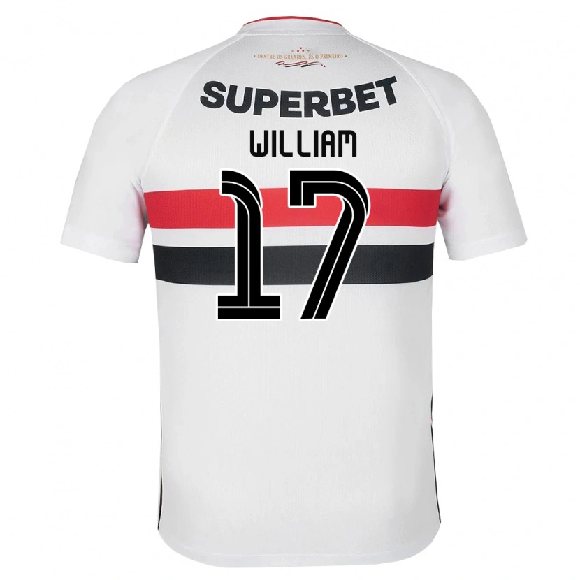 DanxenキッズWilliam#17白黒赤ホームシャツ2026/27ジャージーユニフォーム
