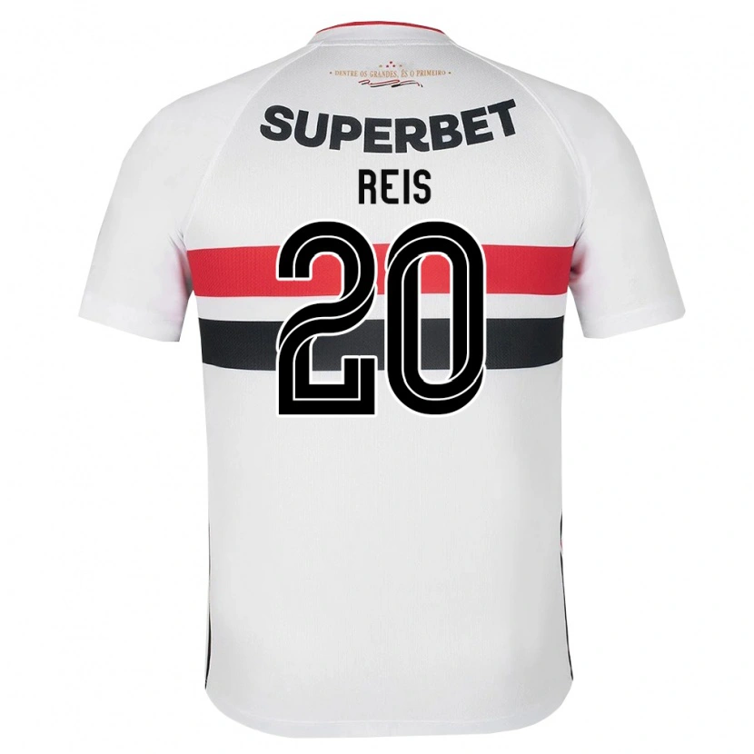 DanxenキッズGuilherme Reis#20白黒赤ホームシャツ2026/27ジャージーユニフォーム