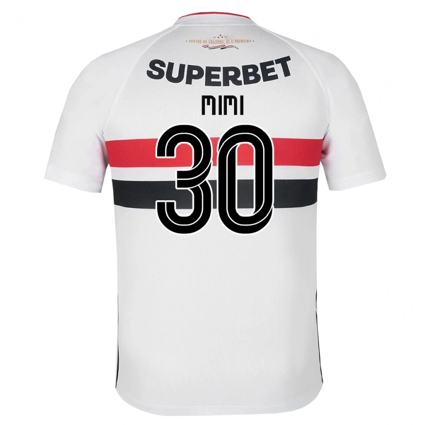 DanxenキッズMimi#30白黒赤ホームシャツ2026/27ジャージーユニフォーム