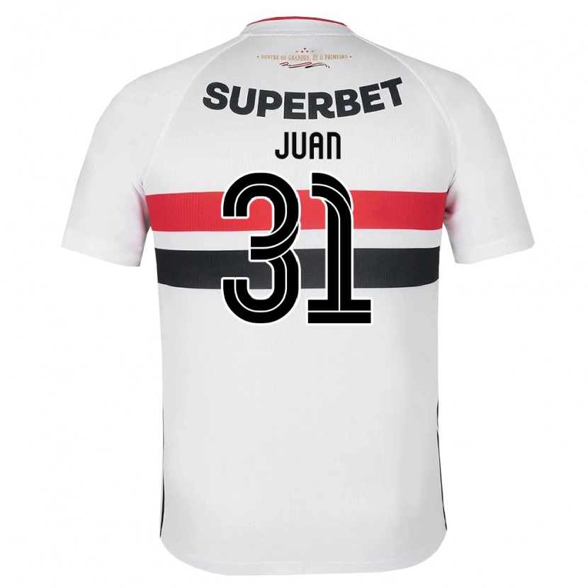 DanxenキッズJuan#31白黒赤ホームシャツ2026/27ジャージーユニフォーム
