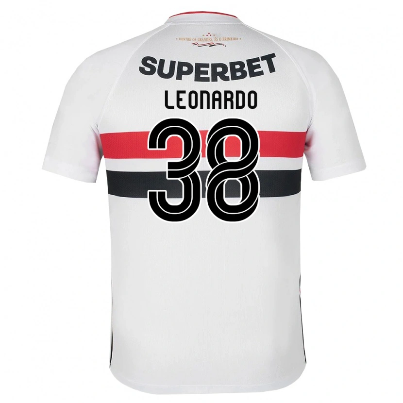 DanxenキッズHugo Leonardo#38白黒赤ホームシャツ2026/27ジャージーユニフォーム