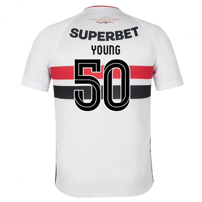 DanxenキッズYoung#50白黒赤ホームシャツ2026/27ジャージーユニフォーム
