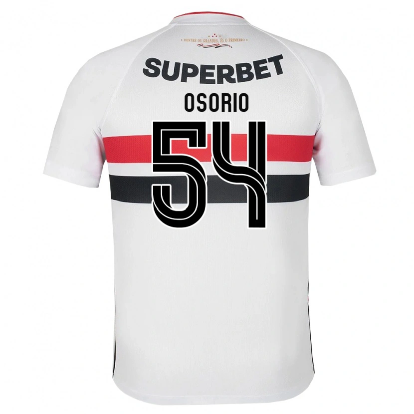 DanxenキッズLuis Osorio#54白黒赤ホームシャツ2026/27ジャージーユニフォーム