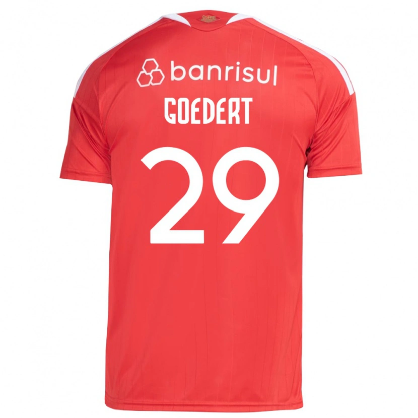 DanxenキッズAlice Goedert#29白赤ホームシャツ2026/27ジャージーユニフォーム