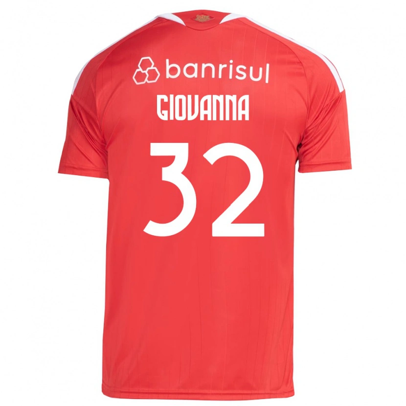 Danxenキッズジュリア・ジョヴァンナ#32白赤ホームシャツ2026/27ジャージーユニフォーム