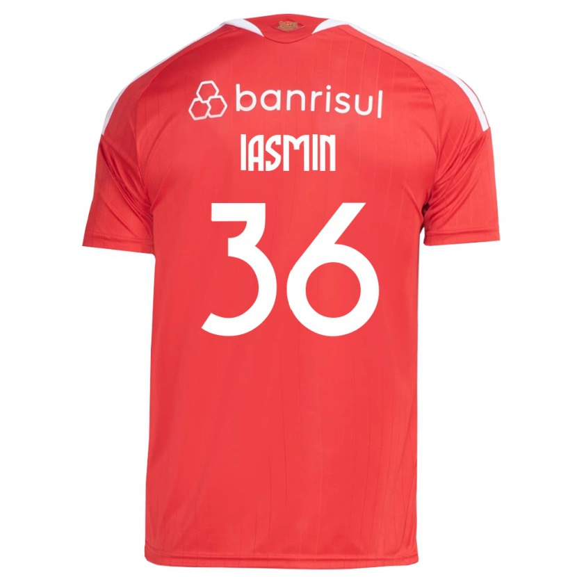 DanxenキッズIasmin#36白赤ホームシャツ2026/27ジャージーユニフォーム