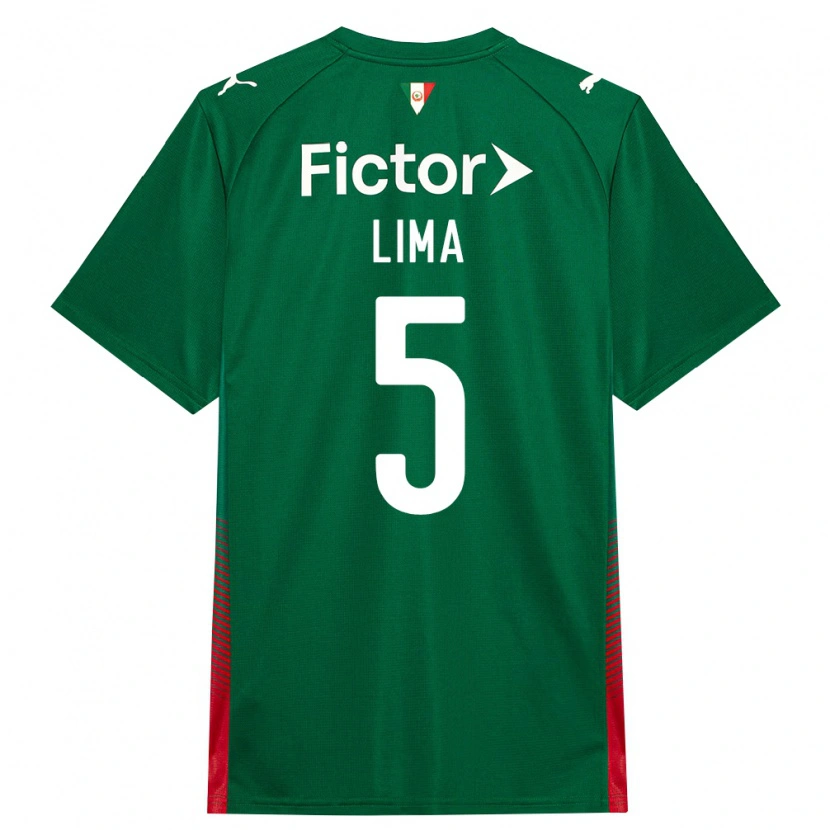 DanxenキッズIngryd Lima#5緑赤白ホームシャツ2026/27ジャージーユニフォーム