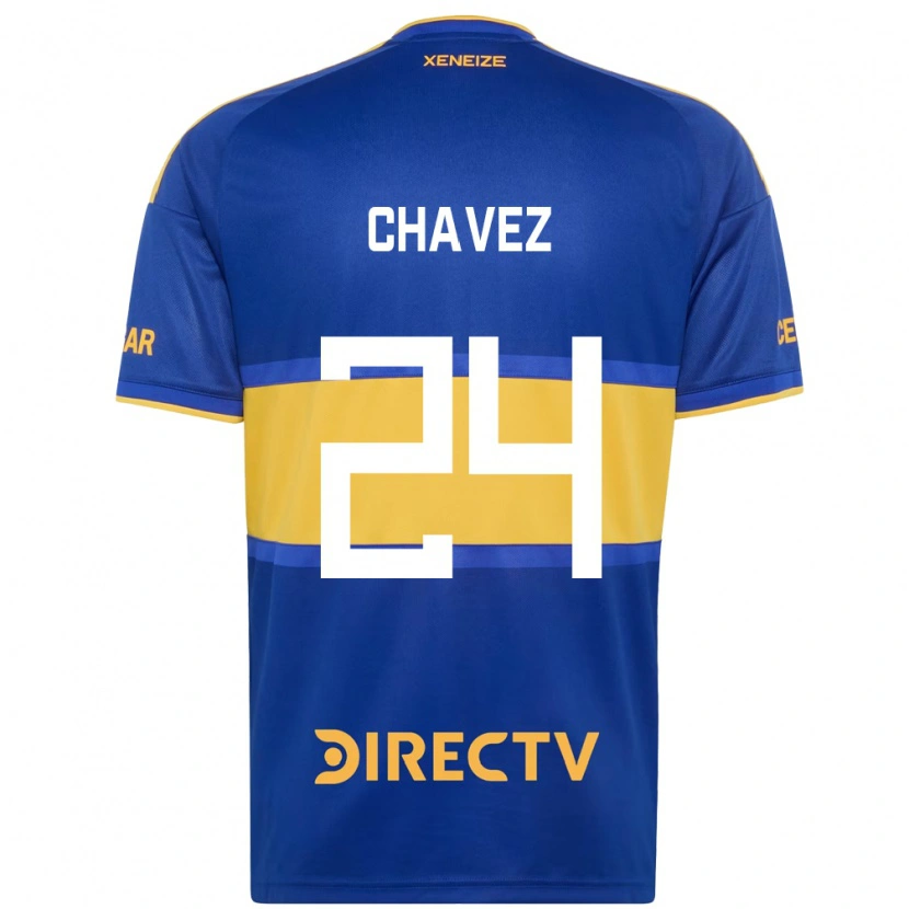 DanxenキッズGabriela Chavez#24ロイヤルブルー黄ホームシャツ2026/27ジャージーユニフォーム