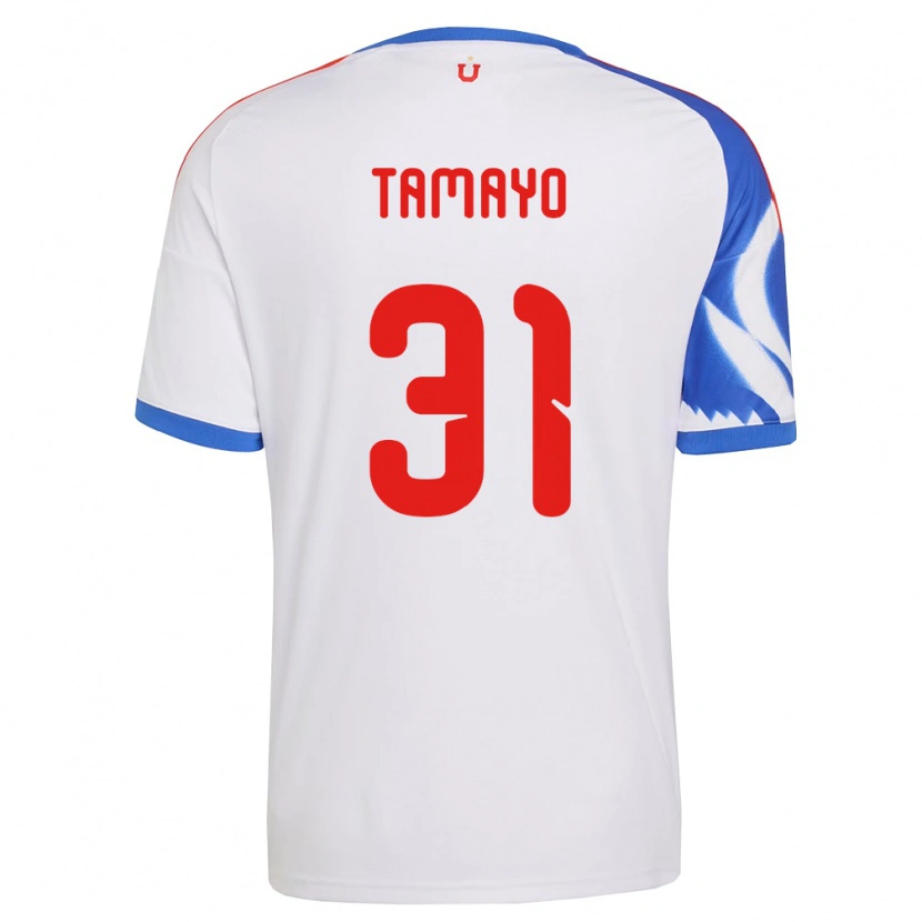 Danxenキッズビアンネイダール・タマヨ#31白紺アウェイシャツ2026/27ジャージーユニフォーム