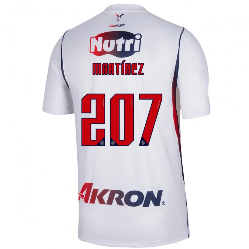 DanxenキッズRaúl Martínez#207白赤紺アウェイシャツ2026/27ジャージーユニフォーム