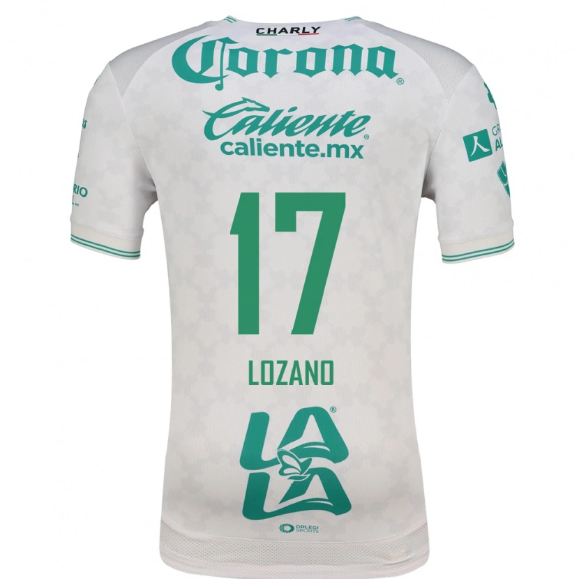 Danxenキッズエステバン・ロザーノ#17薄緑白アウェイシャツ2026/27ジャージーユニフォーム