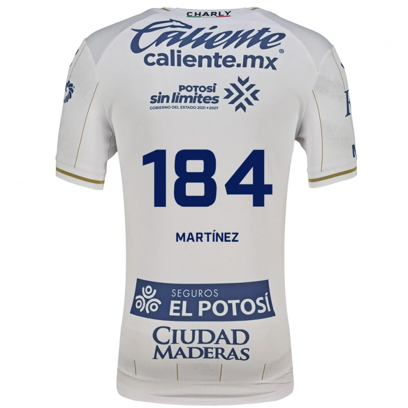 DanxenキッズBraulio Martínez#184白青アウェイシャツ2026/27ジャージーユニフォーム