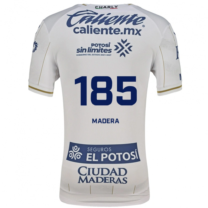 DanxenキッズHéctor Madera#185白青アウェイシャツ2026/27ジャージーユニフォーム