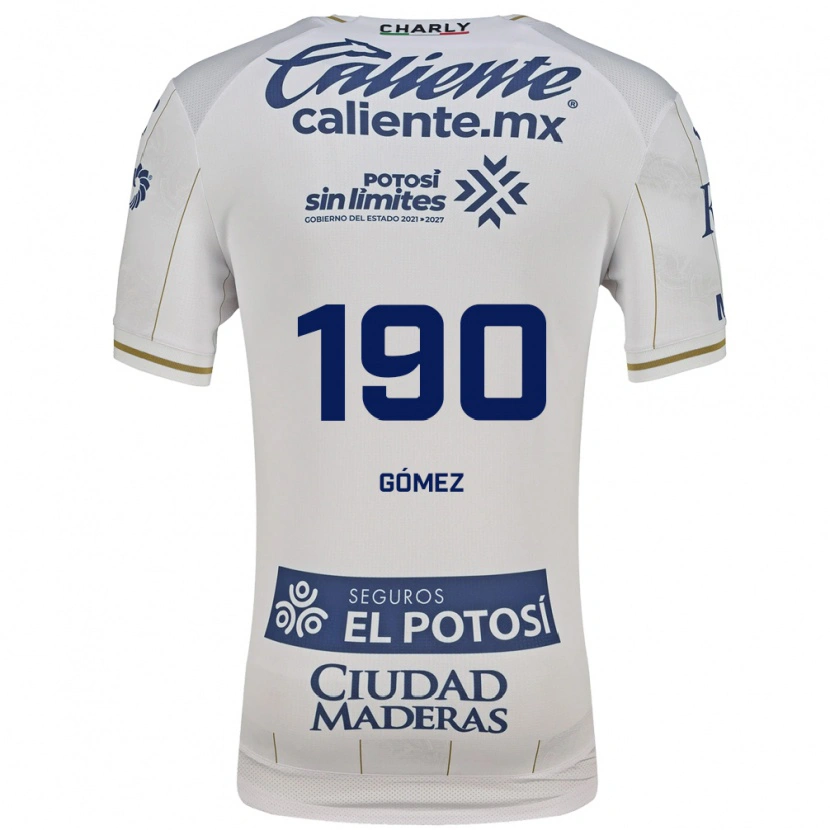 DanxenキッズBruno Gómez#190白青アウェイシャツ2026/27ジャージーユニフォーム