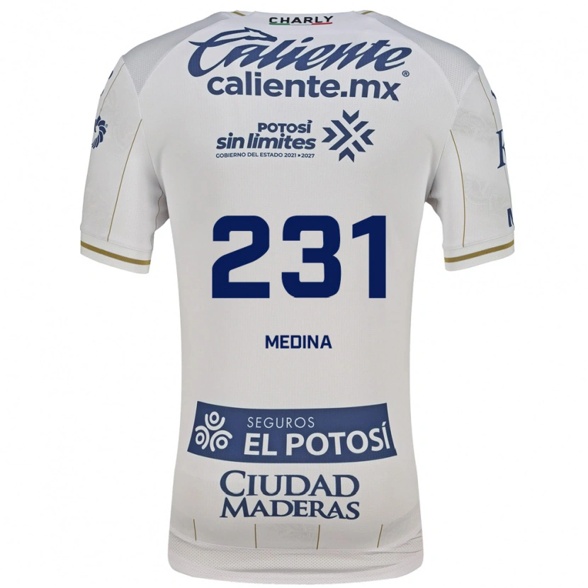 DanxenキッズGabriel Medina#231白青アウェイシャツ2026/27ジャージーユニフォーム