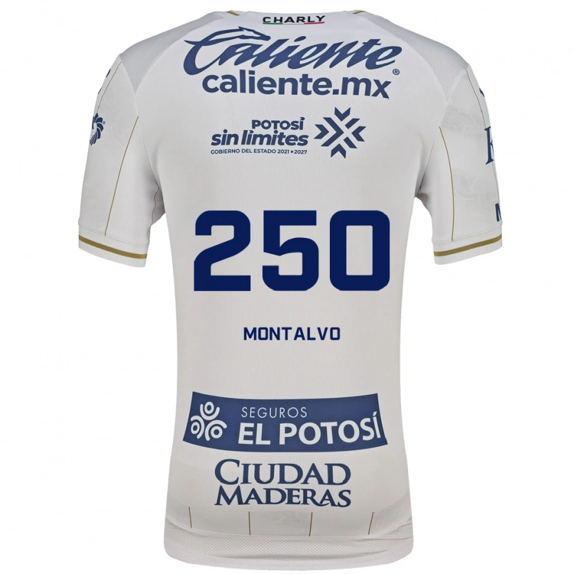 DanxenキッズMaddox Montalvo#250白青アウェイシャツ2026/27ジャージーユニフォーム