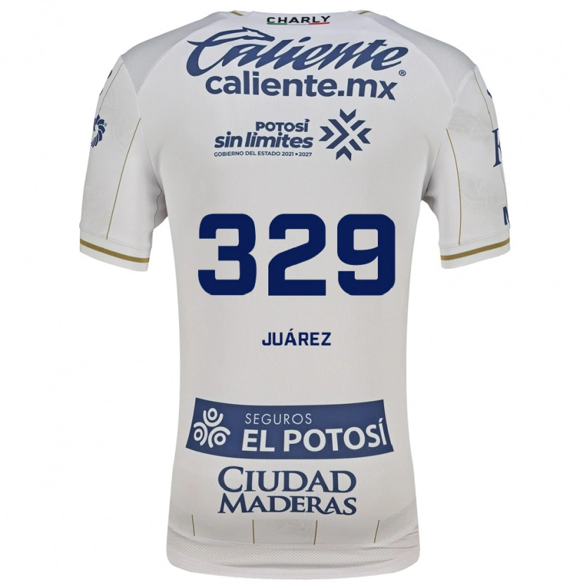 DanxenキッズJuan Juárez#329白青アウェイシャツ2026/27ジャージーユニフォーム