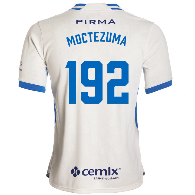 DanxenキッズBrayan Moctezuma#192白青赤アウェイシャツ2026/27ジャージーユニフォーム
