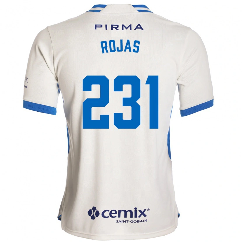 DanxenキッズRamiro Rojas#231白青赤アウェイシャツ2026/27ジャージーユニフォーム