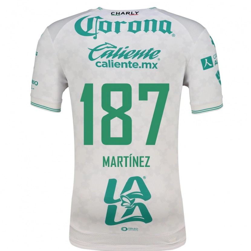 DanxenキッズThiago Martínez#187薄緑白アウェイシャツ2026/27ジャージーユニフォーム