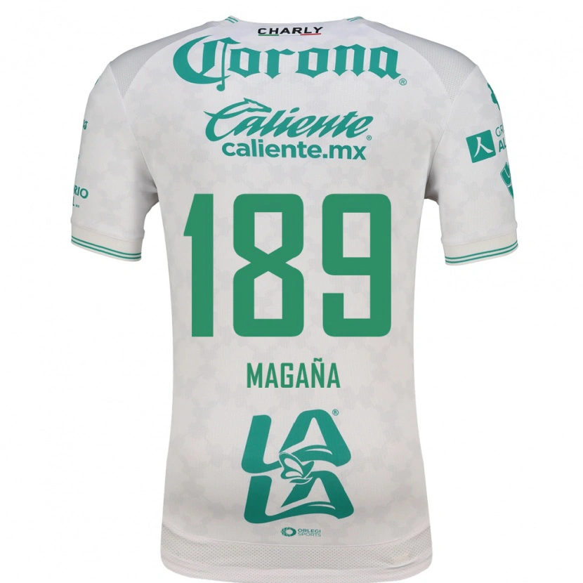 DanxenキッズEmilio Magaña#189薄緑白アウェイシャツ2026/27ジャージーユニフォーム
