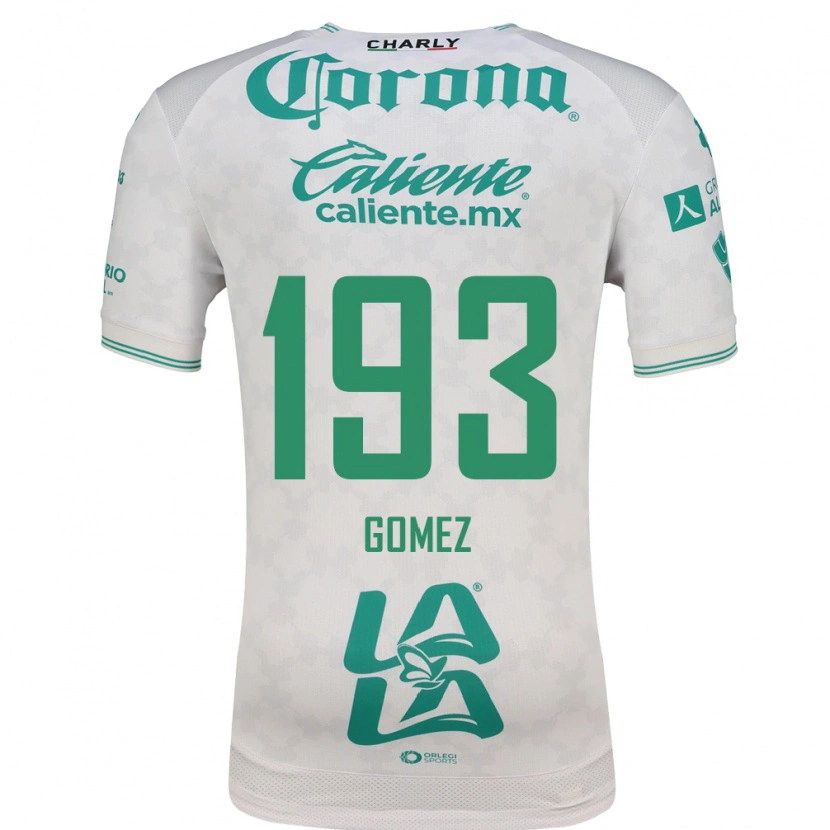 DanxenキッズLuis Gómez#193薄緑白アウェイシャツ2026/27ジャージーユニフォーム