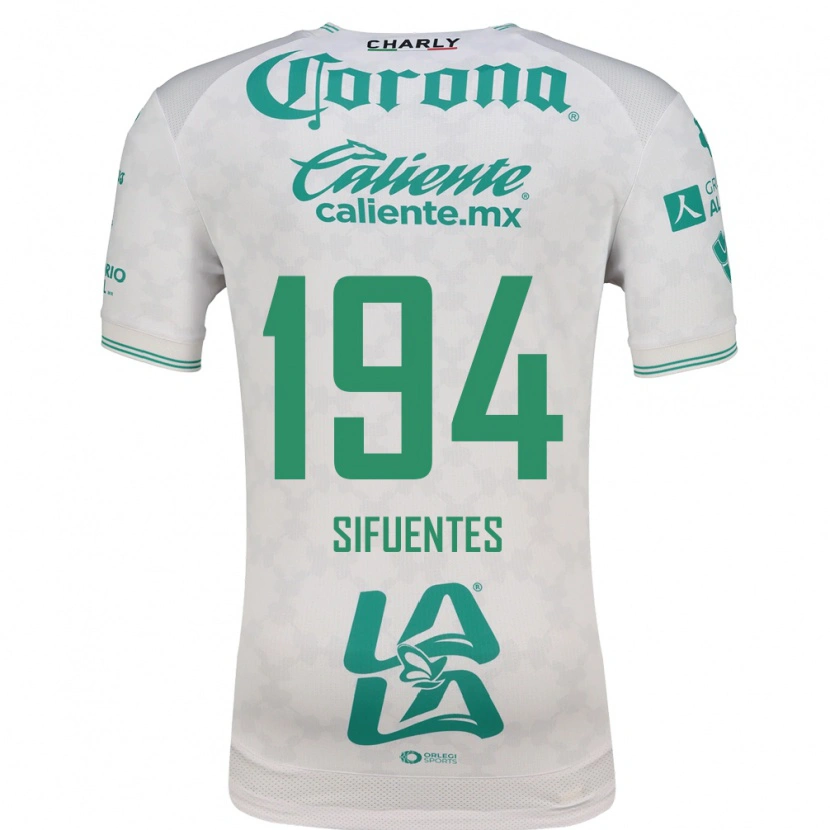 DanxenキッズJosé Manuel Sifuentes#194薄緑白アウェイシャツ2026/27ジャージーユニフォーム