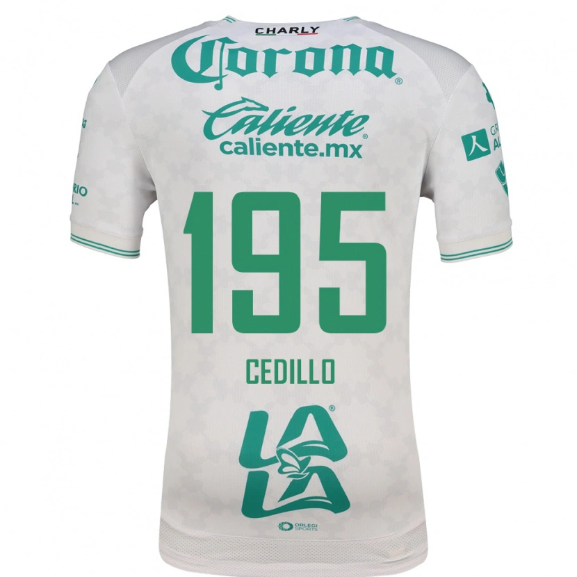 DanxenキッズNelson Cedillo#195薄緑白アウェイシャツ2026/27ジャージーユニフォーム