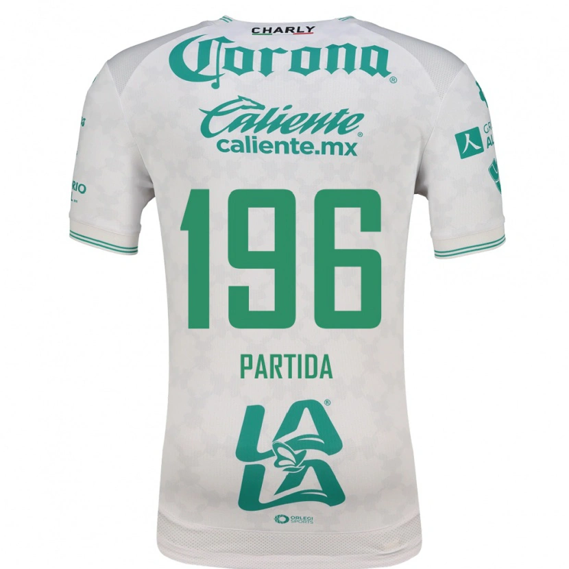 DanxenキッズAlejandro Partida#196薄緑白アウェイシャツ2026/27ジャージーユニフォーム