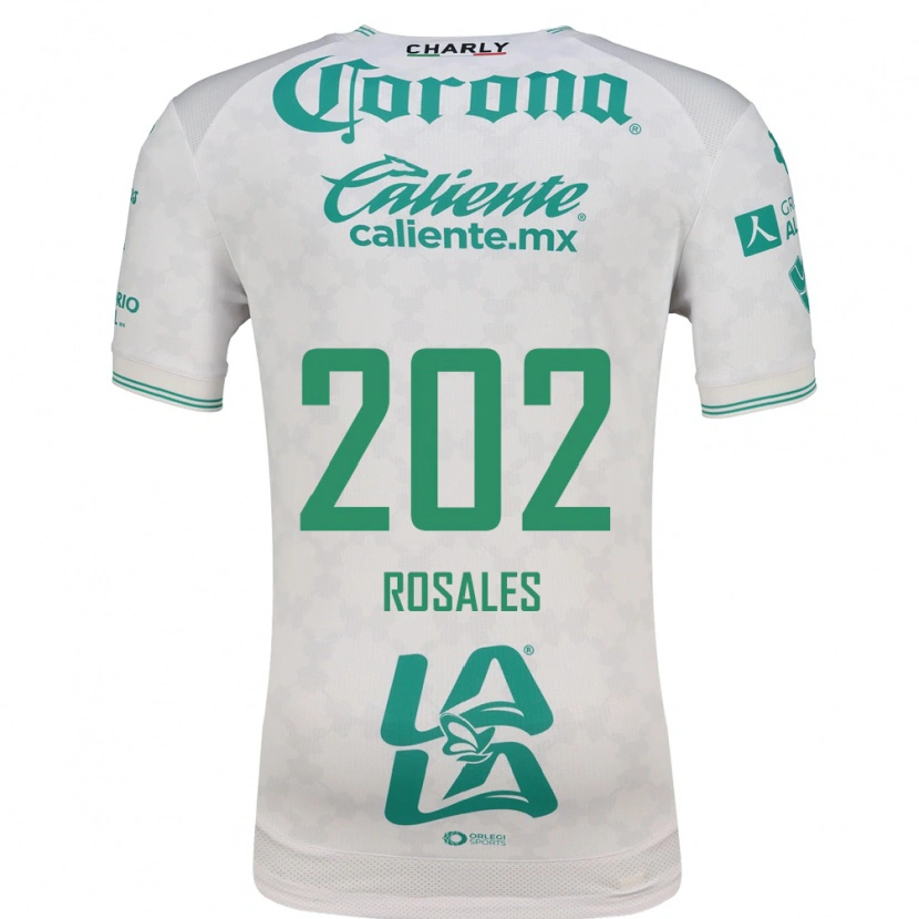 Danxenキッズルイス・ロザレス#202薄緑白アウェイシャツ2026/27ジャージーユニフォーム