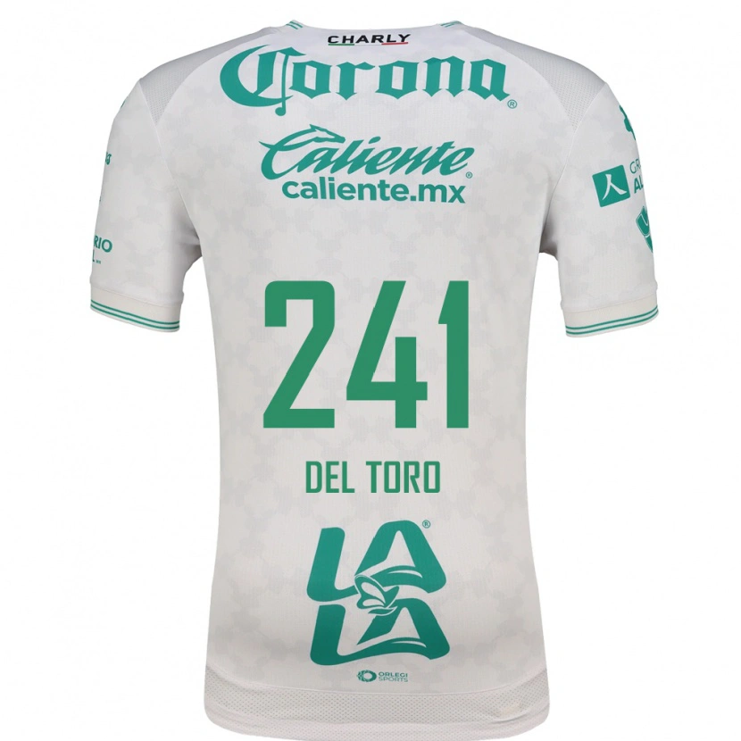 DanxenキッズPavel Del Toro#241薄緑白アウェイシャツ2026/27ジャージーユニフォーム