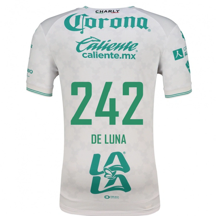 DanxenキッズEduardo De Luna#242薄緑白アウェイシャツ2026/27ジャージーユニフォーム