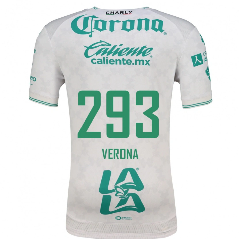 DanxenキッズJesús Verona#293薄緑白アウェイシャツ2026/27ジャージーユニフォーム