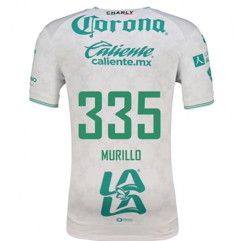 DanxenキッズDoryan Murillo#335薄緑白アウェイシャツ2026/27ジャージーユニフォーム