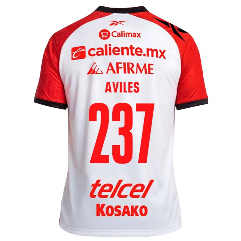 DanxenキッズEmiliano Áviles#237白黒赤アウェイシャツ2026/27ジャージーユニフォーム
