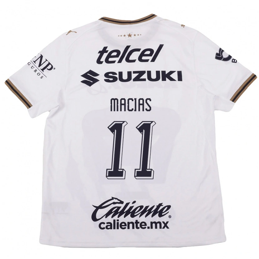 Danxenキッズホセ・ファン・マシアス#11白黒茶アウェイシャツ2026/27ジャージーユニフォーム