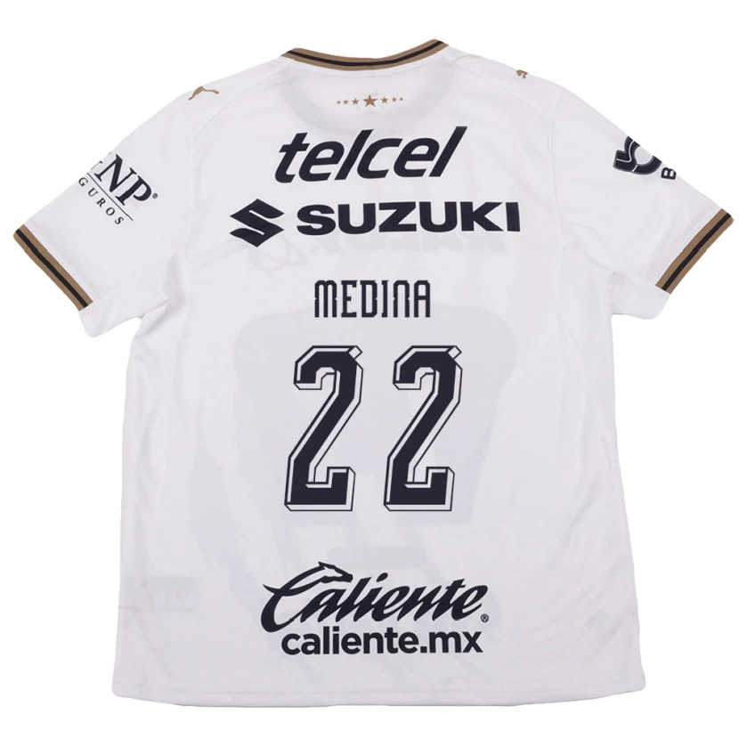 DanxenキッズAlan Medina#22白黒茶アウェイシャツ2026/27ジャージーユニフォーム
