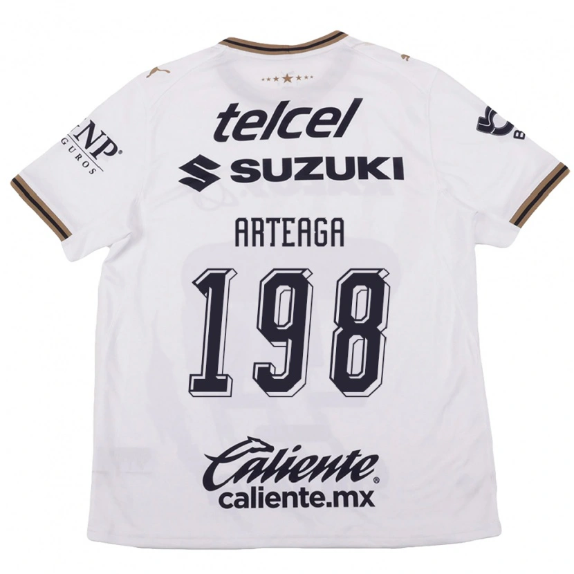 DanxenキッズEdwin Arteaga#198白黒茶アウェイシャツ2026/27ジャージーユニフォーム