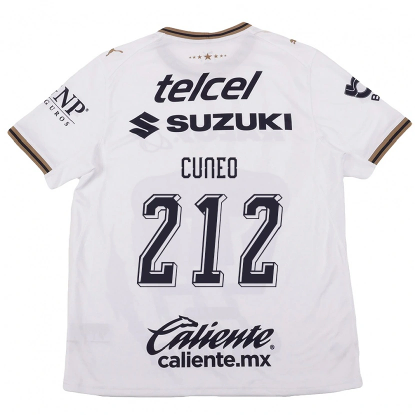 DanxenキッズKevin Cuneo#212白黒茶アウェイシャツ2026/27ジャージーユニフォーム