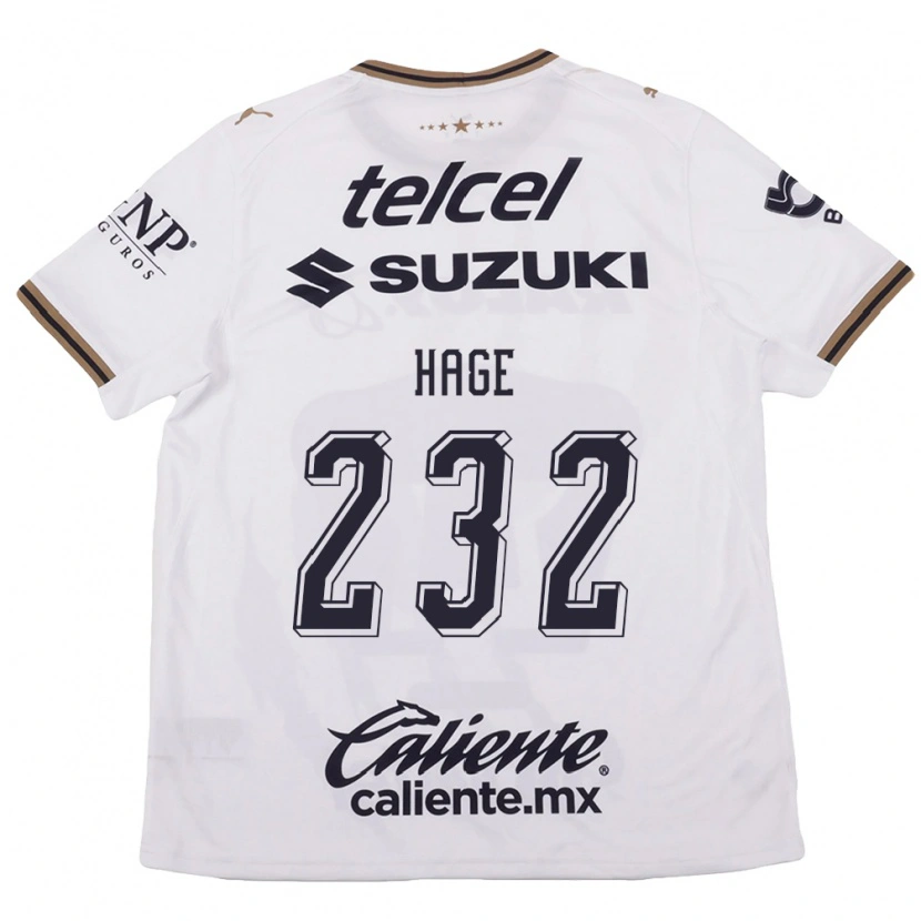 DanxenキッズDayub Hage#232白黒茶アウェイシャツ2026/27ジャージーユニフォーム